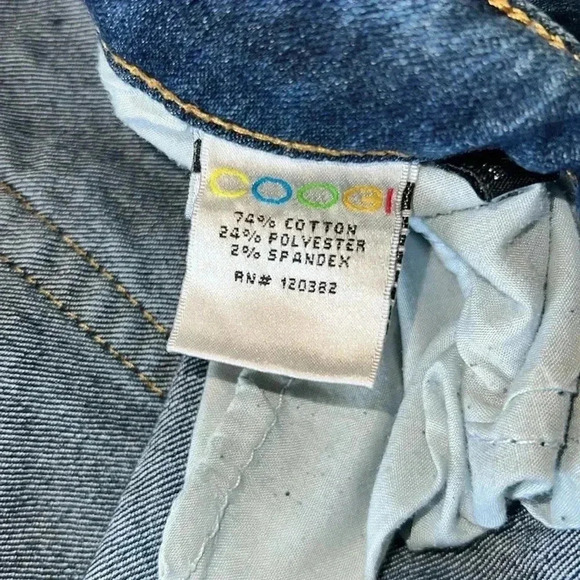 COOGI CG Women's Vintage Blue Denim Jeans Pants
Straight Leg Skinny Size 11/12| - Picture 10 of 15